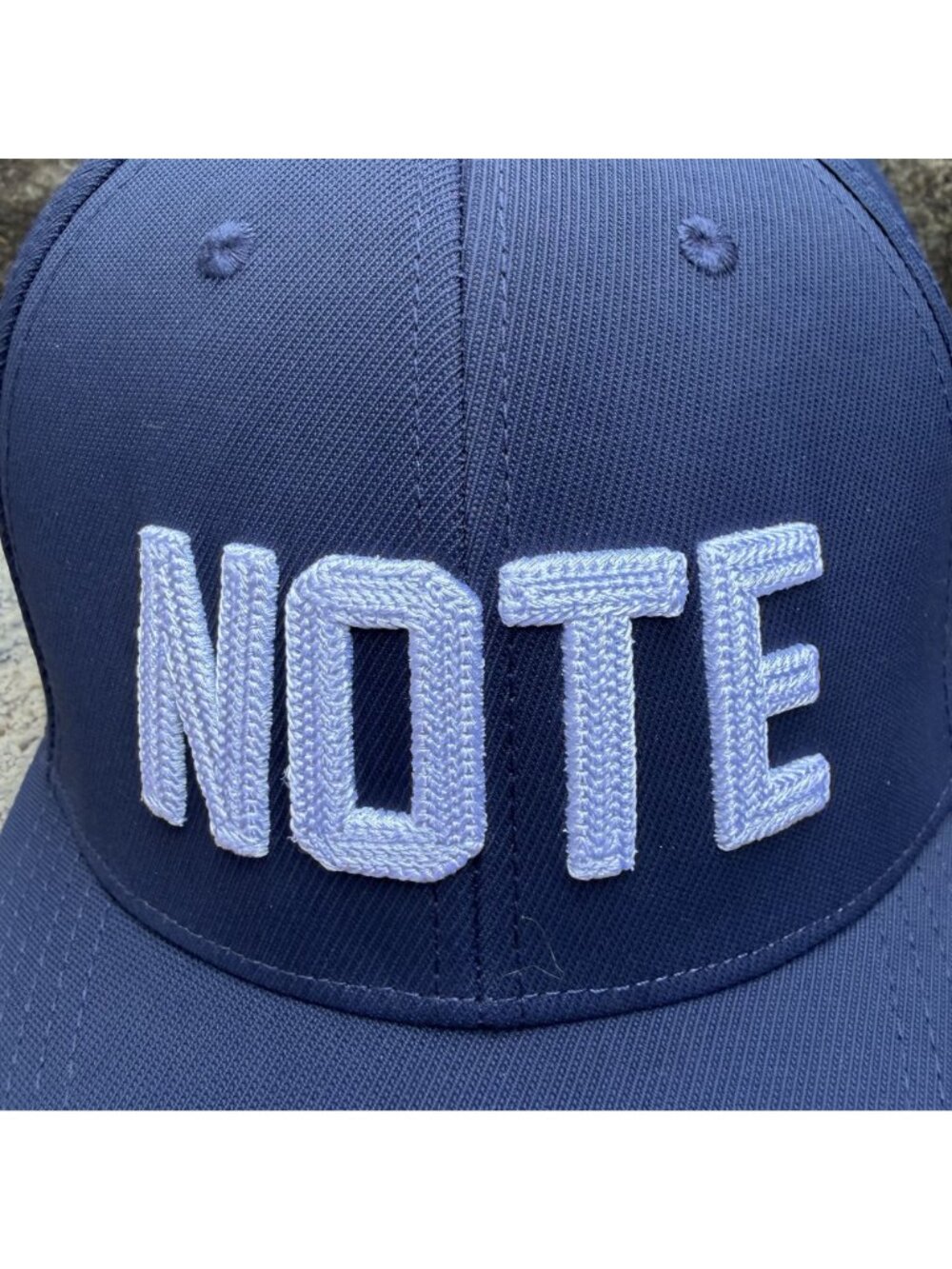 Blue Note Straight Bourbon Whiskey Adjustable Mesh Back Baseball Cap Navy Blue - Picture 6 of 13